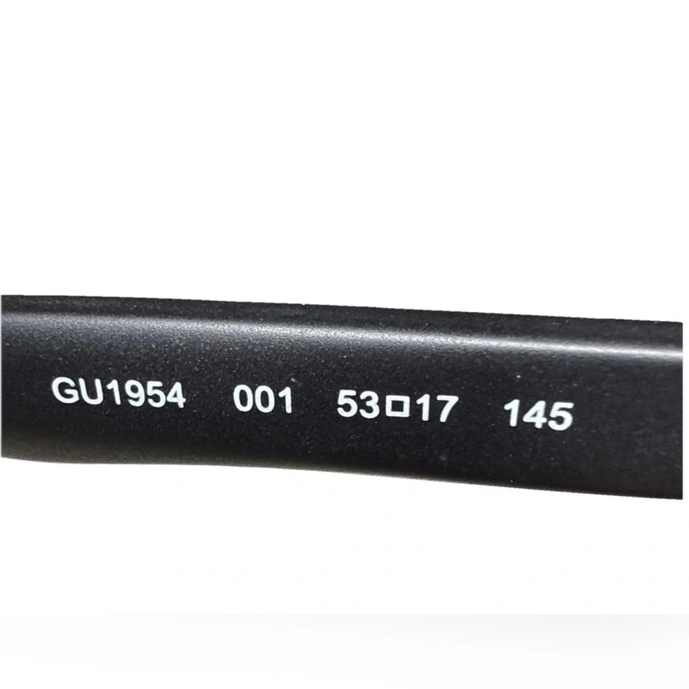 Guess GU195 Black Rectangular Eyeglasses Frames Only‎ Prescription Ready Glasses